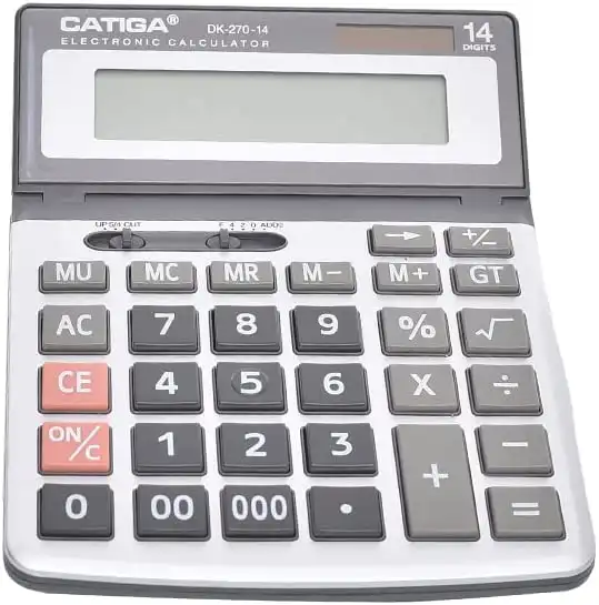الة حاسبة الكترونية من كاتيجا ،DK-270-14