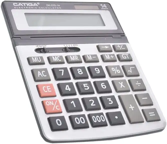 الة حاسبة الكترونية من كاتيجا ،DK-270-14