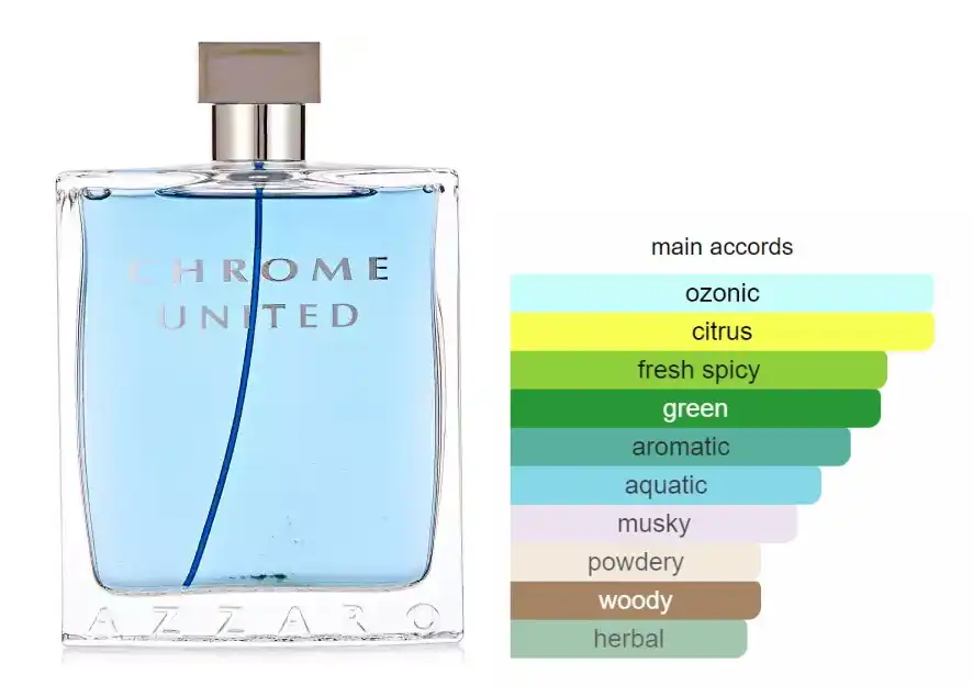 كروم يونايتد من ازارو للرجال او دي تواليت, 200 مل