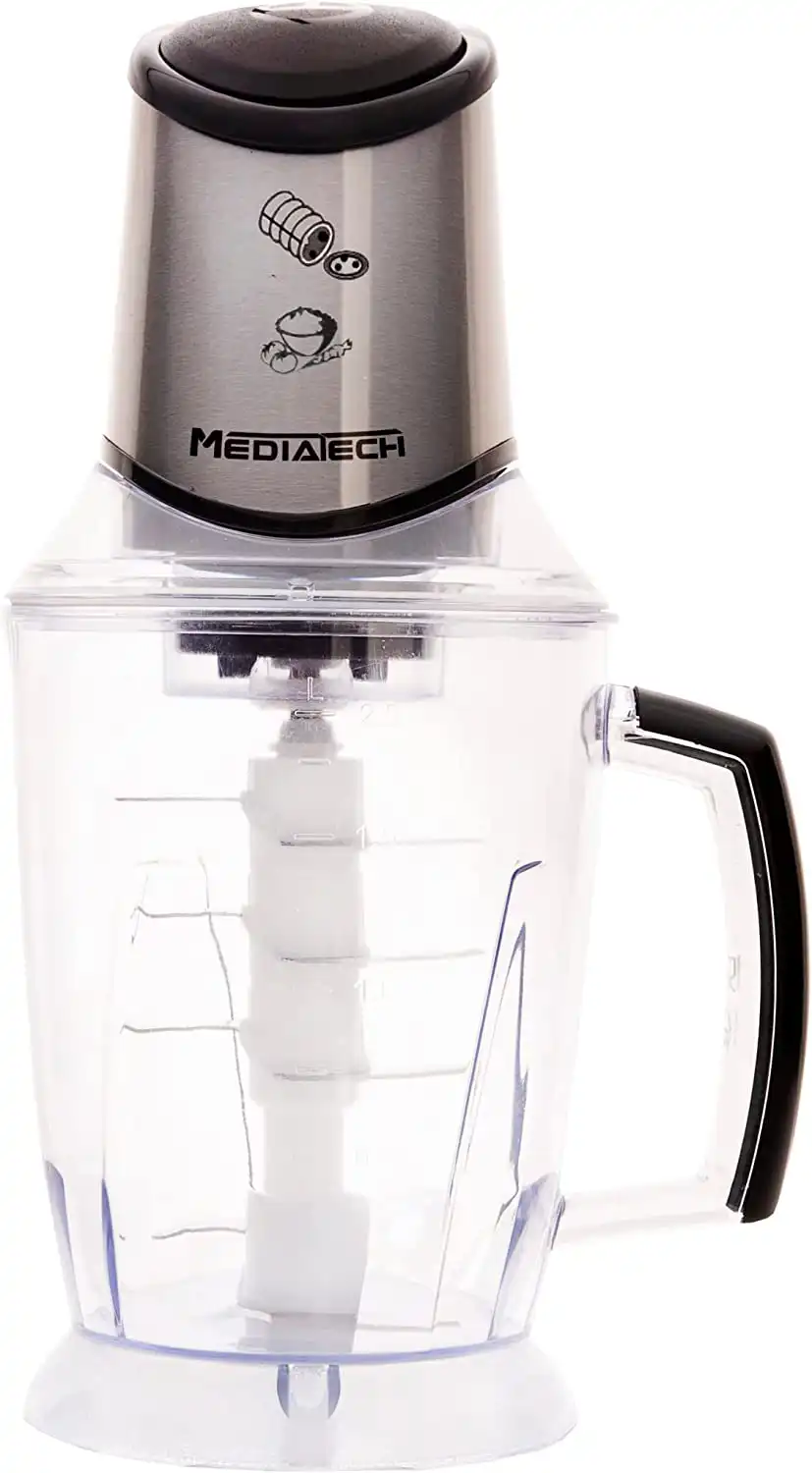 كبة ميديا تك، 800 وات، 2 لتر، فضي × أسود، MT-CR50