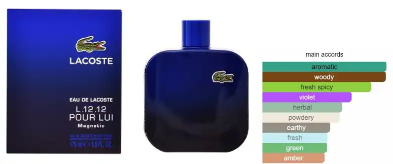 عطر ال 12.12 مجناتيك من لاكوست للرجال او دي تواليت 175 مل