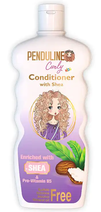 بلسم بندولين للشعر الكيرلي بزبدة الشيا خالي من السلفات، 300 مل.