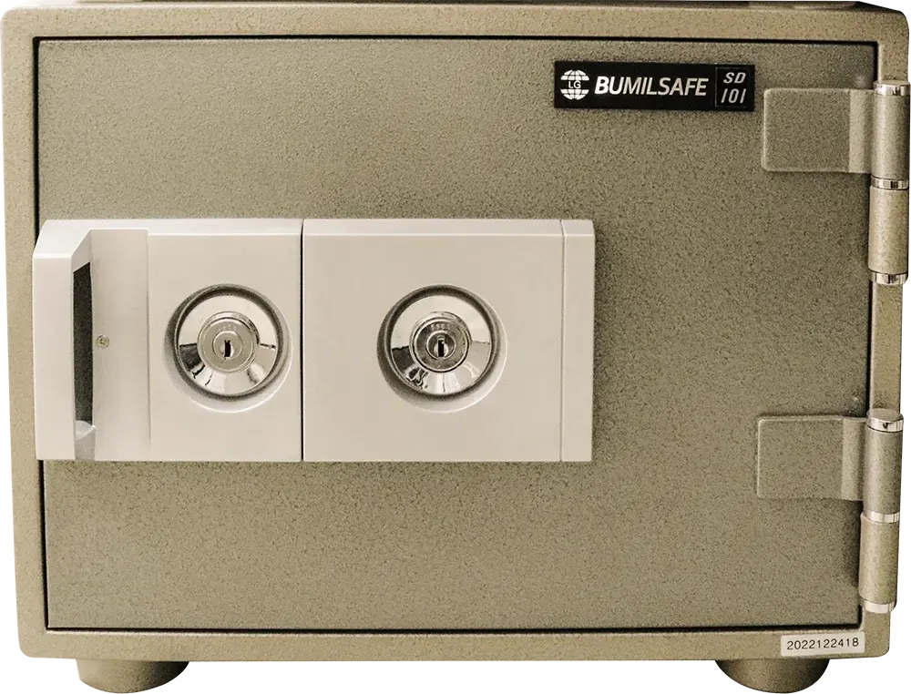 خزانة نقود بوميل سيف مقاومة الحرائق مع 2 قفل ، SD101