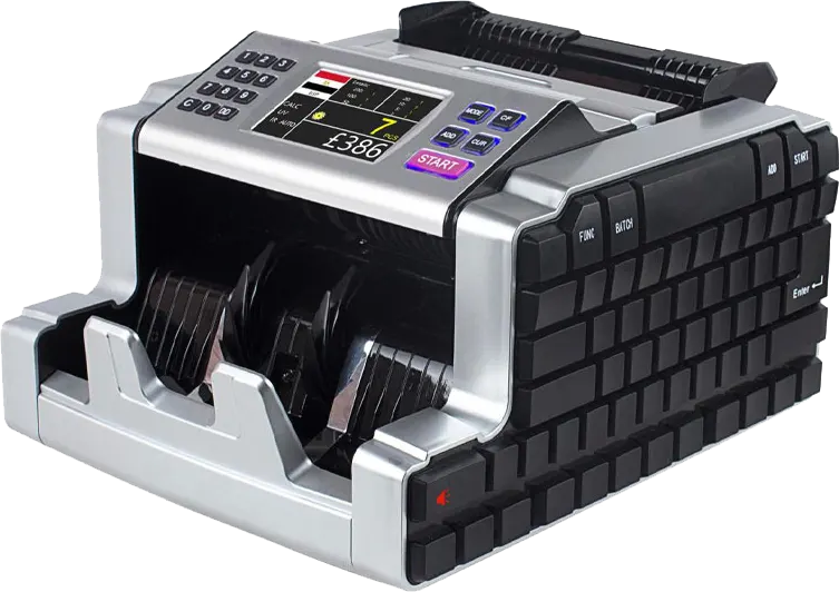 ماكينة عد النقود ال جي،فضي، LG770