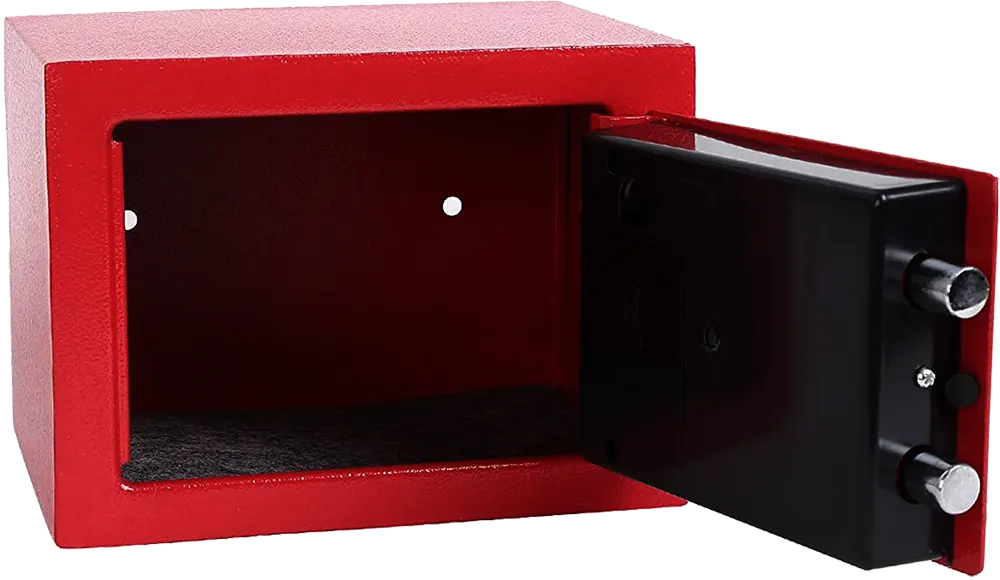 خزنة نقود الكترونية للفنادق إل جي، قفل ديجيتال مع مفتاح للطوارئ، إنذار تحذير، 17 × 23 × 17 سم، ألوان متعددة، 17EF