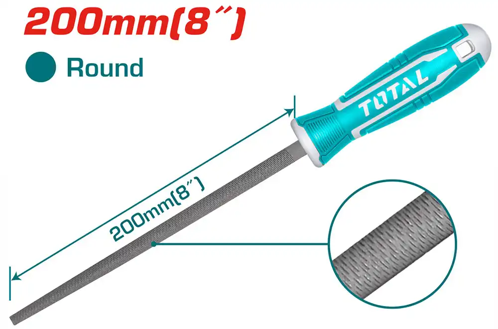 مبرد خشابي توتال 8 بوصه ديل فار ، THT91786