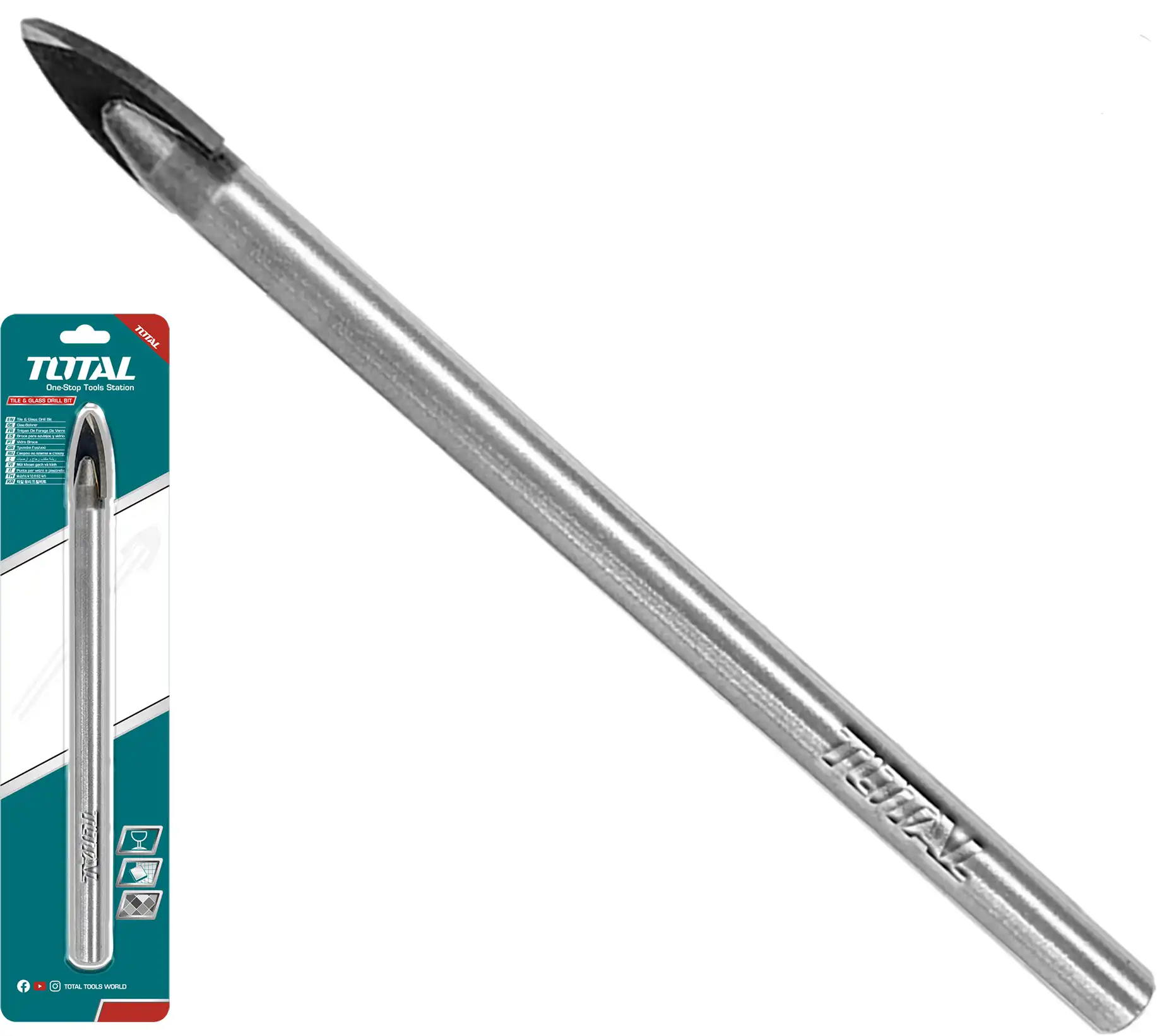 بنطه تخريم سراميك توتال تولز 10 ملي ، TACG101012