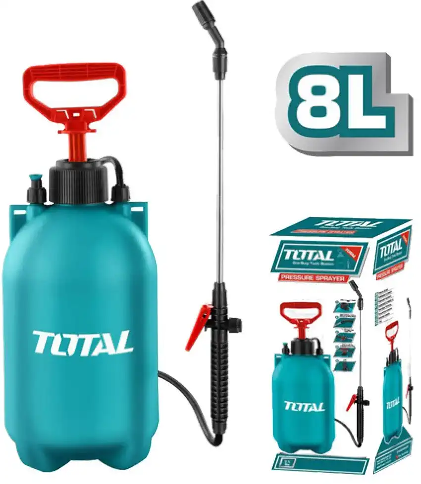 Total Hand Pressure Water Gun, 8 Liters, THSPP3081