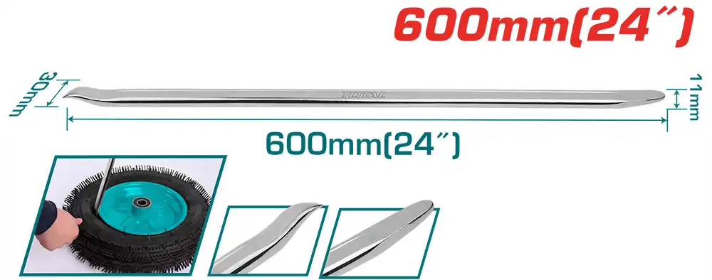 لافيه لأطارات السيارات 60 سم من توتال، THT46001