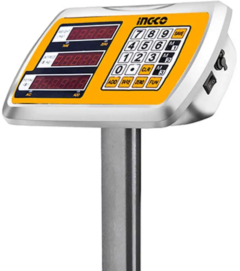 ميزان شاشة عمودي أنكو ألكتروني 100 كيلو ، HESA31003