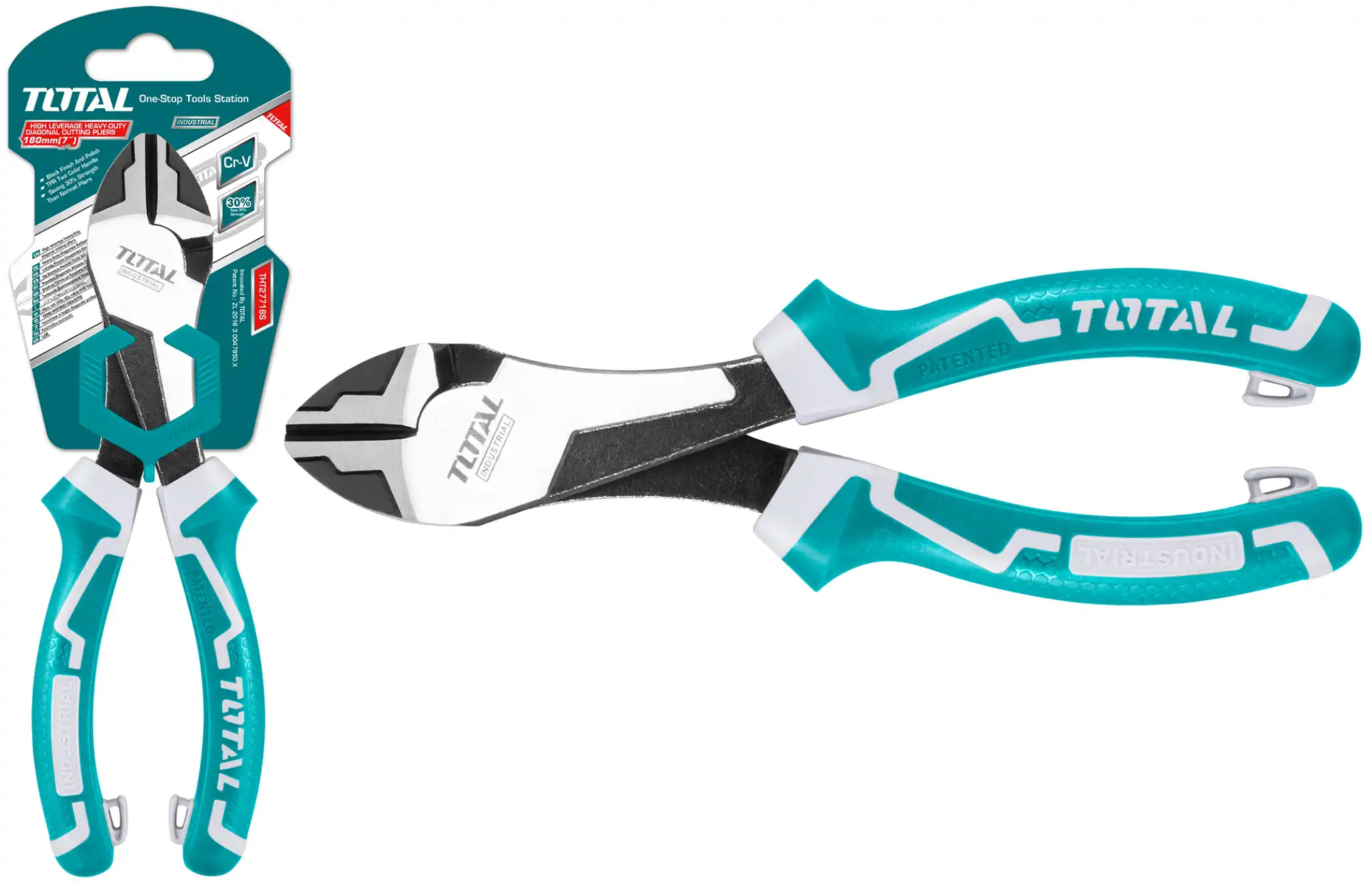 قصافة هيفي ديوتي من توتال 7 بوصة ، 180 مم ،THT27716S