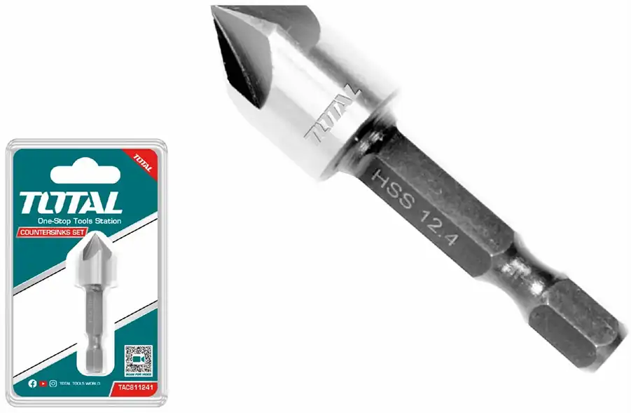 بنطة تخويش حديد من توتال 12.4 مل ، TAC811241