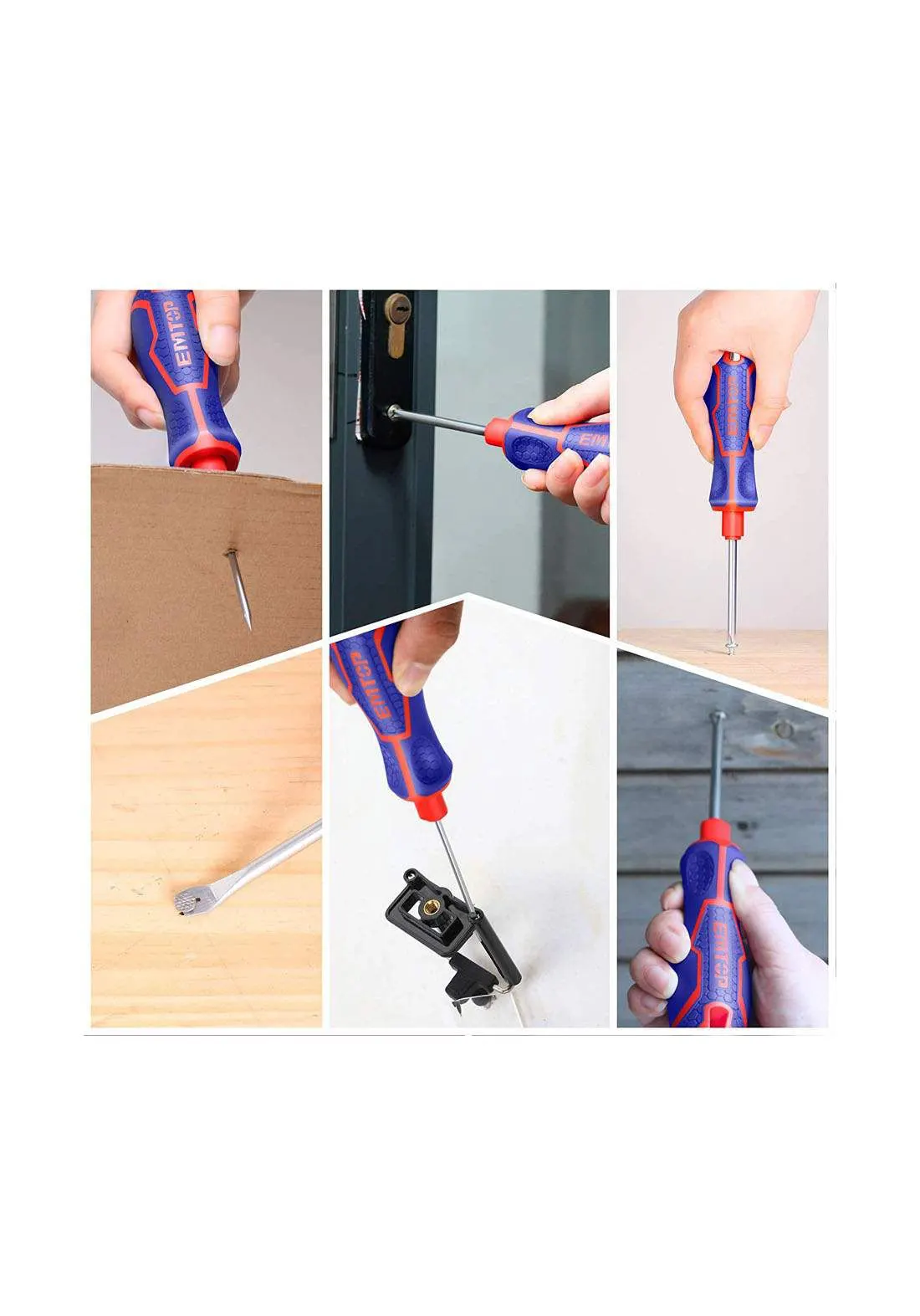 طقم مفكات إم توب، 8  قطع، سنون، ESDRH0902