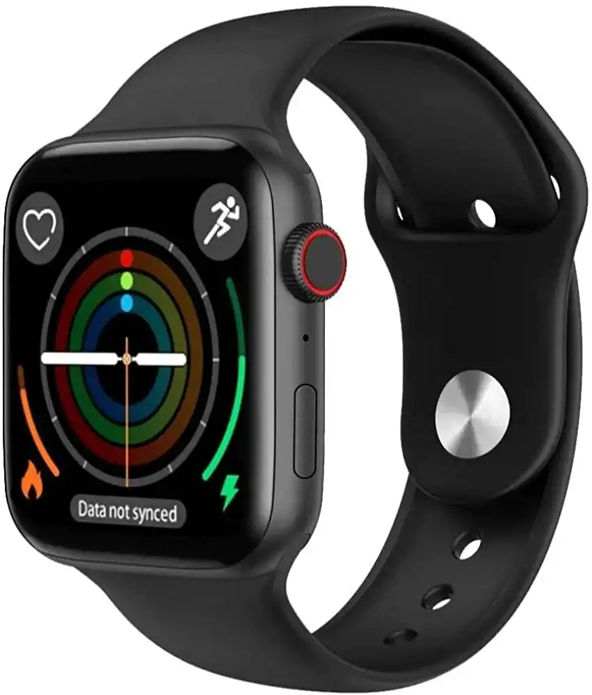 ساعة سمارت سيريز 7000، بلوتوث، شاشة مقاس 44 مم، مقاومة للماء، ألومنيوم أسود
