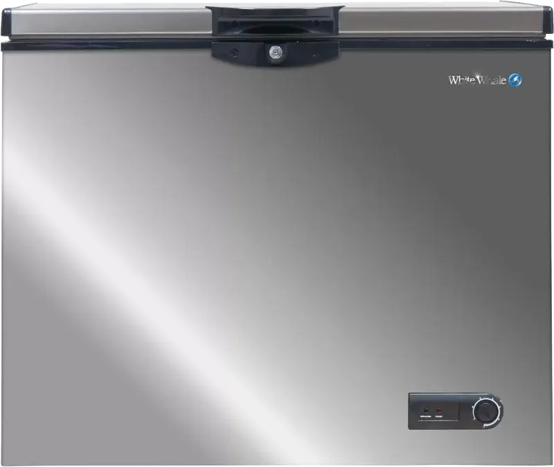 ديب فريزر أفقي وايت ويل ، ديفروست ، 200 لتر ،  فضي، WCF-2280 CSS