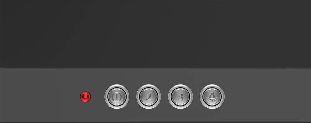 شفاط بلت ان بووش هرمي ، 60 سم، 3 سرعات، أسود، DWP64CC60Z