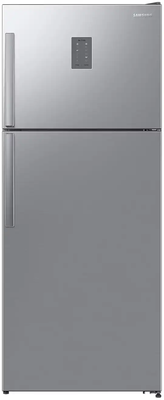 ثلاجة سامسونج نوفروست تركي ،396 لتر، ديجيتال، أنفرتر،2 باب ،فضي ،RT40A3310SA-MR
