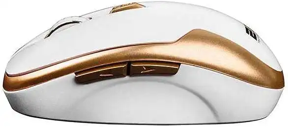 ماوس لاسلكي لافينتو من توبي  ،2.4 جيجا،أبيض x ذهبي ،MO34W
