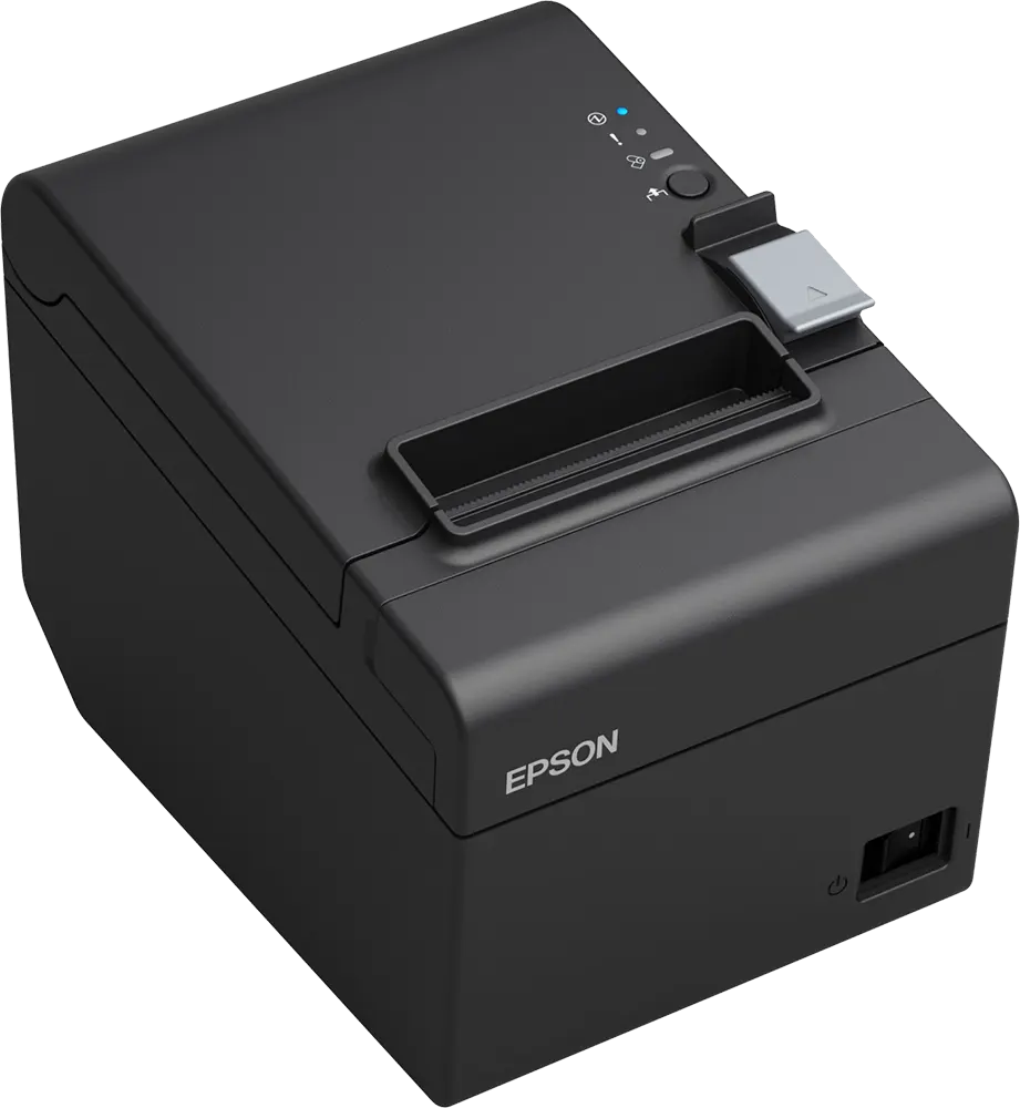 طابعة فواتير حرارية ابسون، أحادية اللون، USB-Ethernet، سوداء، TM-T20III-012