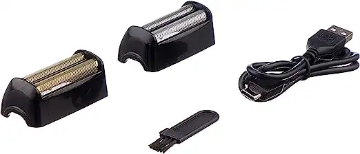 ماكينة حلاقة كهربائية للرجال في جي ار، أسود، V-331