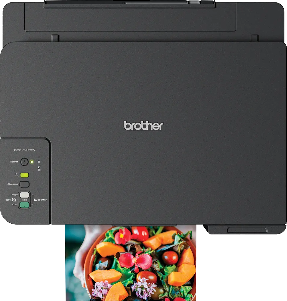 طابعة  براذر، حبر، طباعة ملونة، متعددة الوظائف ، سوداء ، DCP-T420W