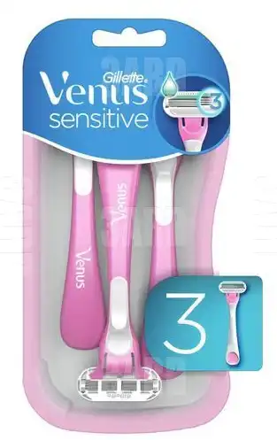 شفرات حلاقه للبشره الحساسه من جيليت فينوس 3ق