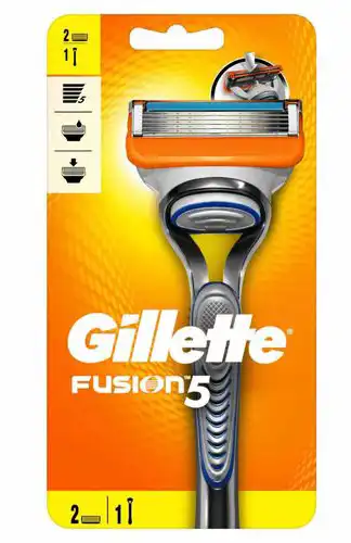 شفرة حلاقة فيوجين 5 من جيليت 2 موس مع يد
