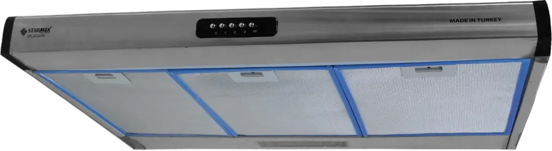 شفاط بلت إن مسطح ستار ماكس، 90 سم، 2 موتور، أستانلس، SMH 90F