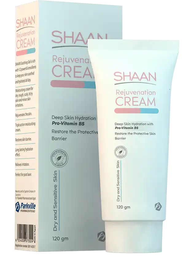 كريم مرطب شان، كريم مرطب للبشرة الجافة والحساسة، 120 جم