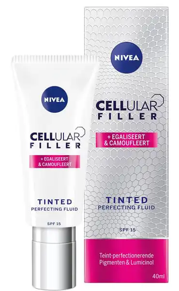 نيفيا سائل مكمل للبشرة سيليولار راديانس بعامل حماية 15، 40 مل.