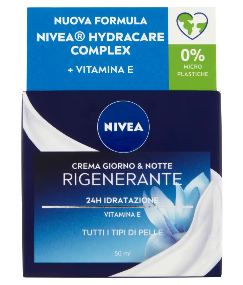 كريم نيفيا المجدد للنهار والليل، كريم مرطب للبشرة بفيتامين اي ترطيب يدوم 24 ساعة، 50 مل