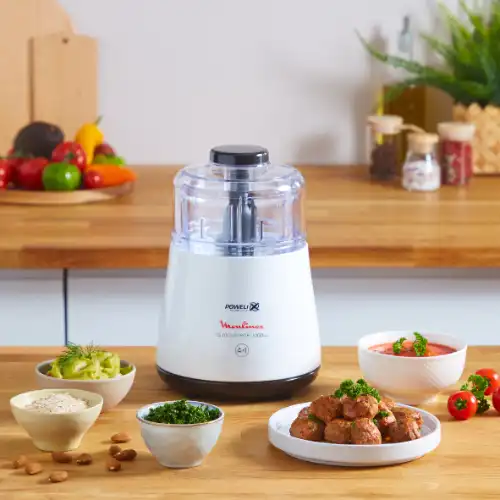 قطاعة خضار مولينيكس، 1000 وات، 500 ملي ، DPA141EG ، أبيض