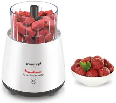 قطاعة خضار مولينيكس، 1000 وات، 500 ملي ، DPA141EG ، أبيض