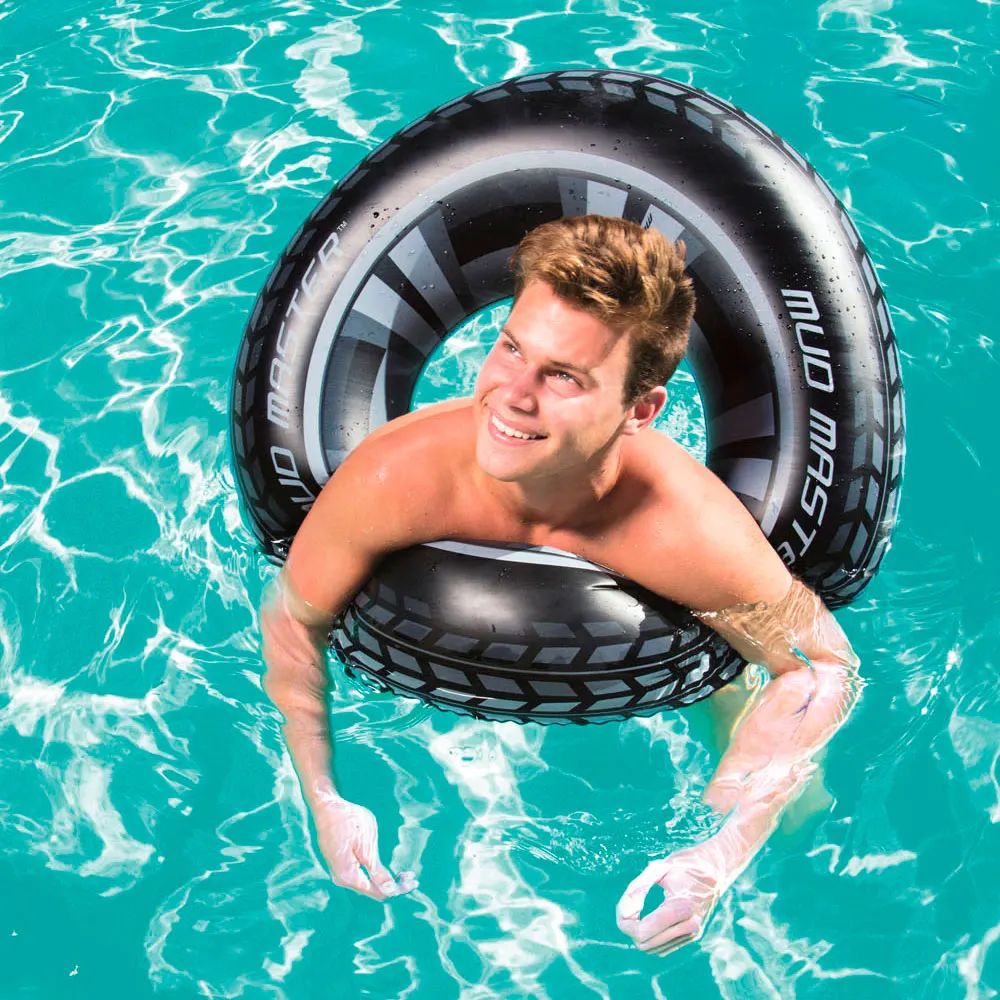 عوامة سباحة قابلة للنفخ بيست واي مد ماستر، اسود، 36016