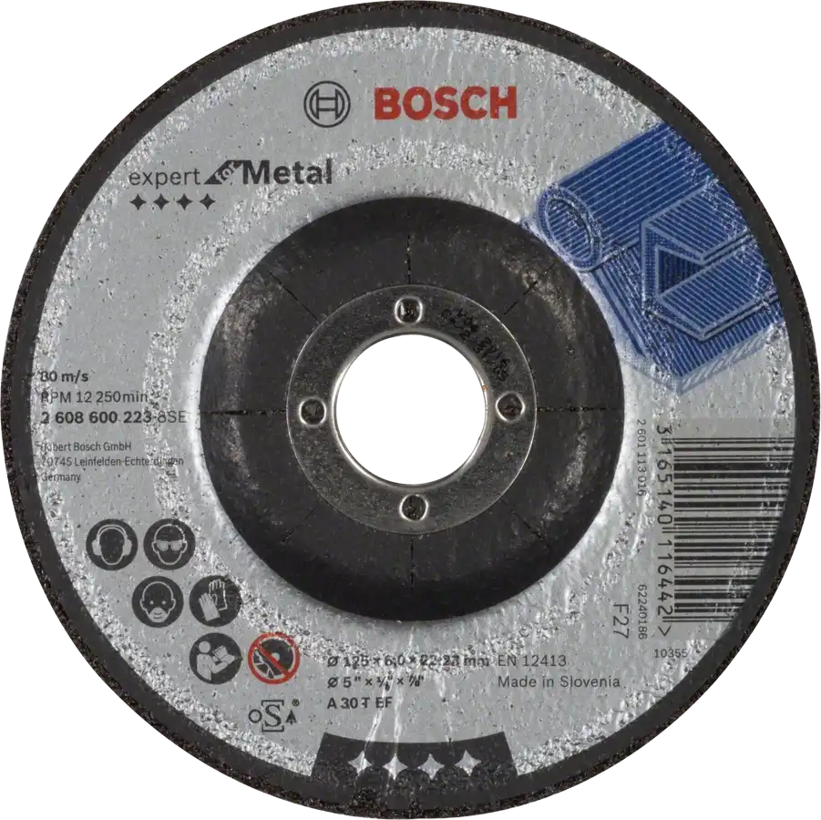 اسطوانة قطع معدن بوش، 125 مم، 2 608 600 223