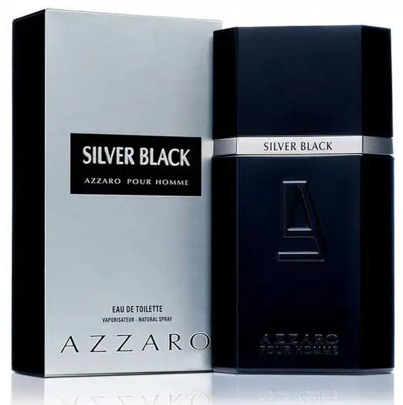 عطر سيلفر بلاك من ازارو للرجال او دي تواليت 100 مل