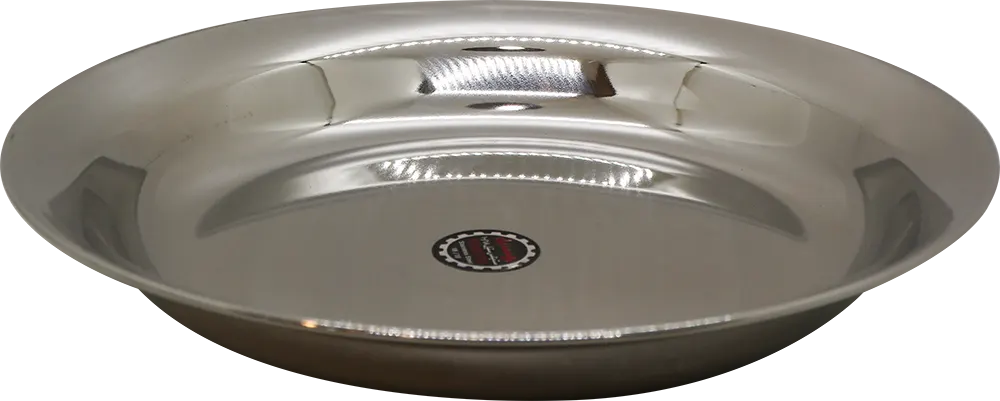 طبق دائري 22 سم مقاس 2 - أستانلس