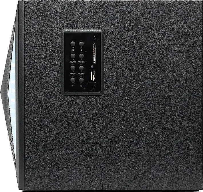 سماعات صب ووفر F&D  بلوتوث ، مدخل USB ، أسود ، F550X