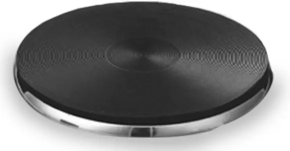 بوتاجاز مسطح كهرباء جماكي، 1 عين، 1500 وات، فضي، JMK7009