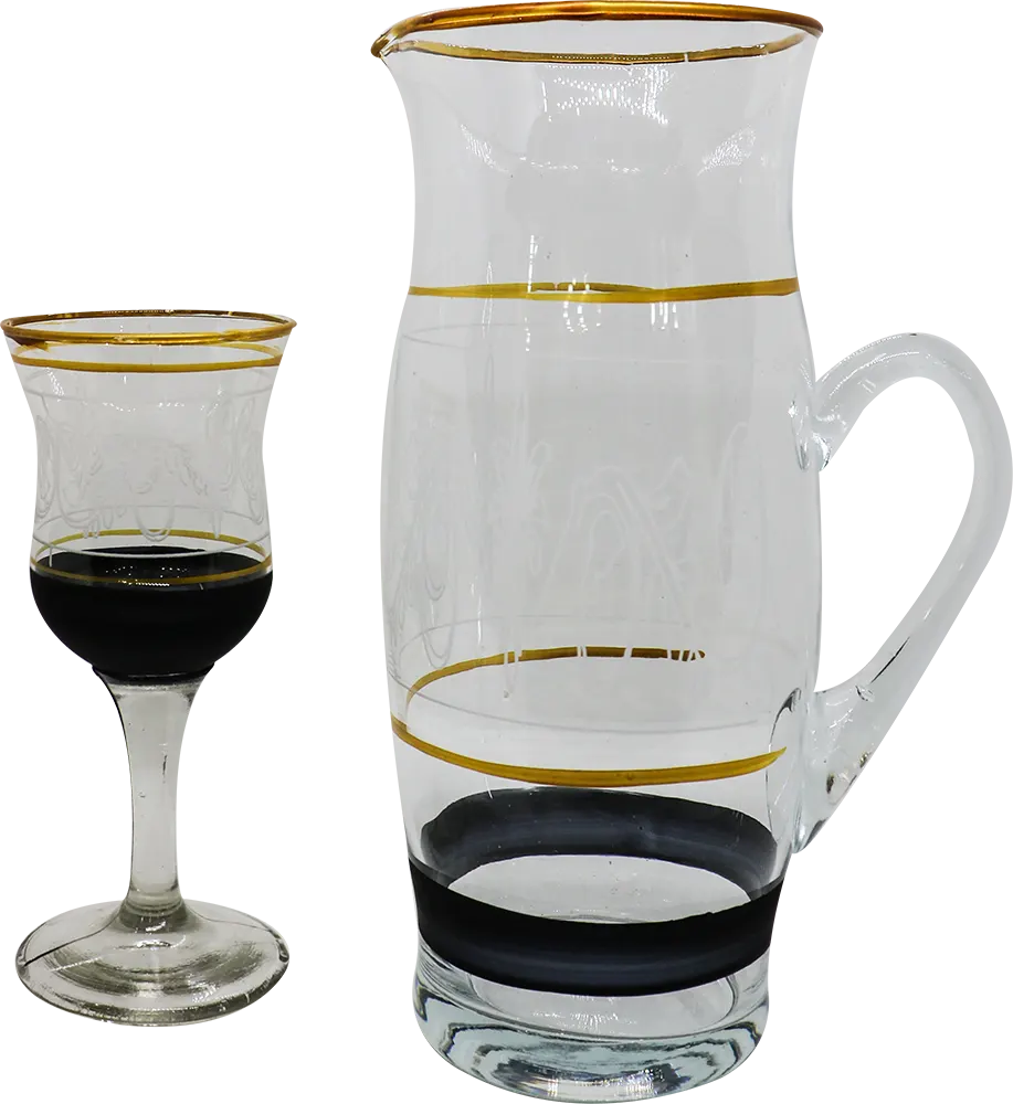 طقم شربات  لوكس 7 قطع - ألوان