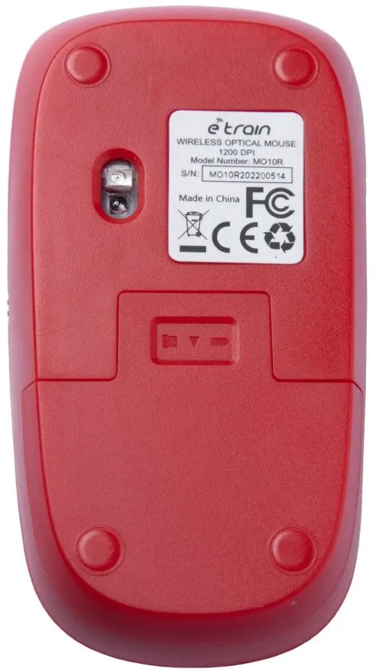 ماوس لاسلكي من اي ترين ،1200DPI،أحمر،MO10R