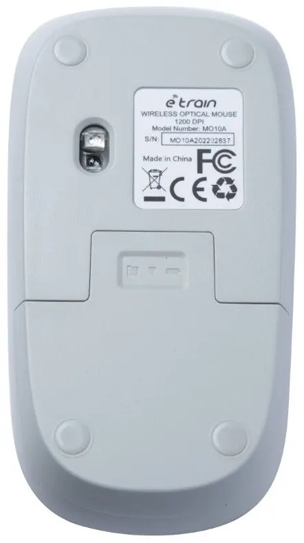 ماوس لاسلكي من اي ترين ،1200DPI،رصاصي،MO10A