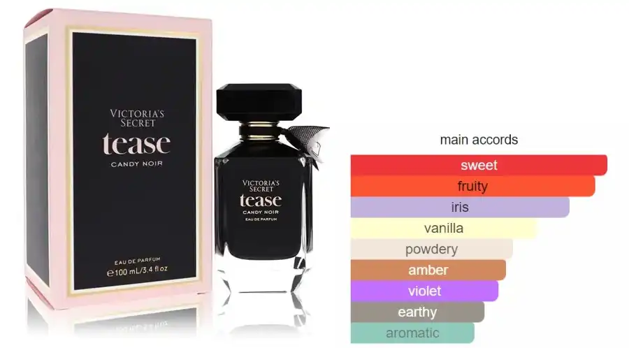 عطر تيس كاندي نوار من فيكتوريا سيكرت للنساء او دي بارفان 100 مل