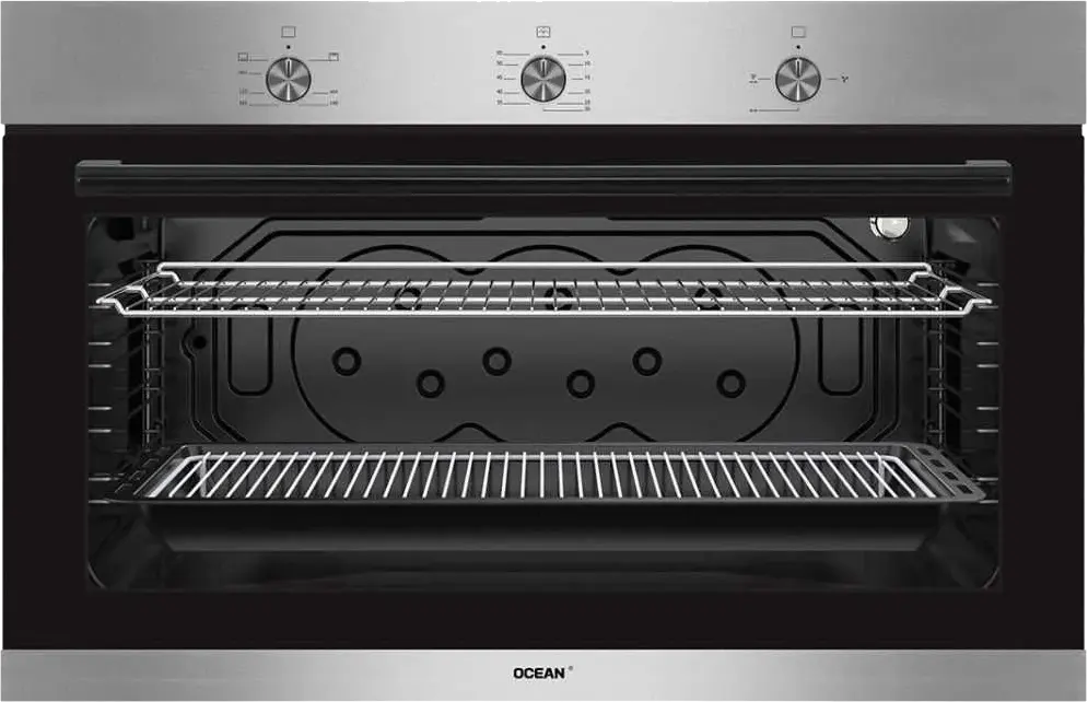 فرن اوشن  بلت ان 90 سم،97 لتر، شواية، أسود، OGVOF94IRSV