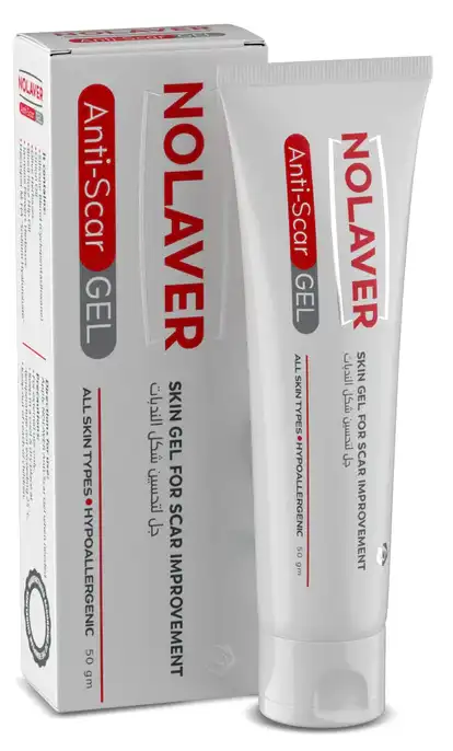 نولافير جل الندبات لتحسين شكل الندبات، 50 جم