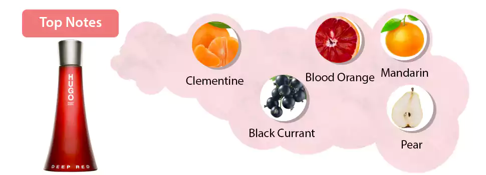 عطر ديب ريد من هوجو بوس للنساء او دي بارفان 90 مل