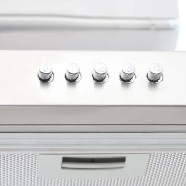 شفاط بلت ان  بلاك اند وايت هرمي، 90 سم، 3 سرعات، سيلفر، CY.970