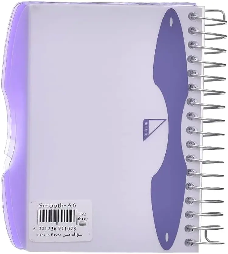 كشكول سلك سموث A5 من مينترا، 100 ورقة، لون متعدد