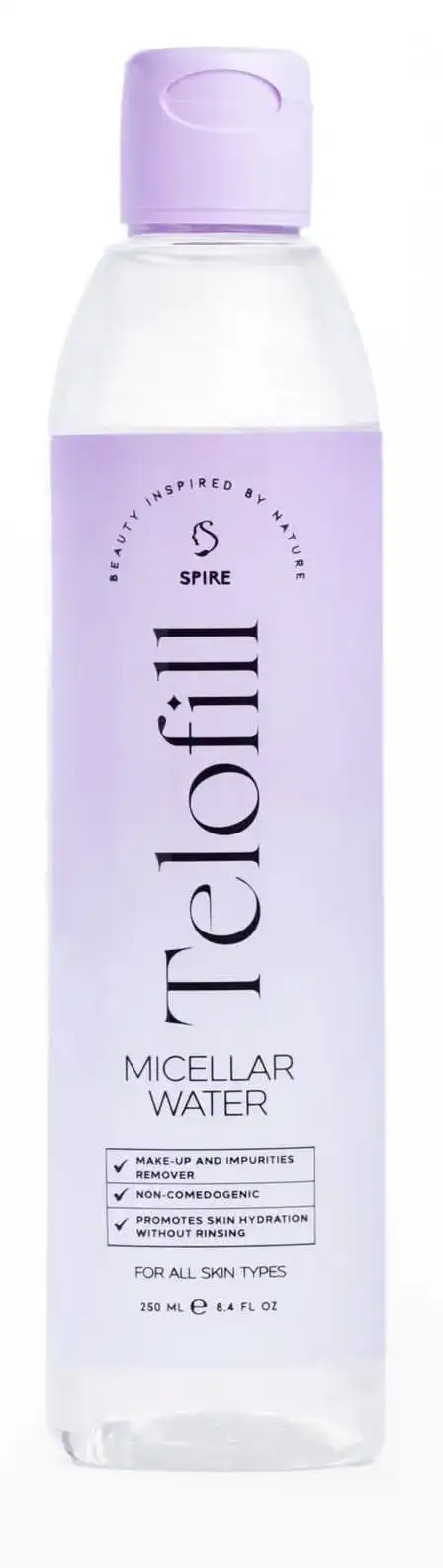 ماء ميسيلار تيلوفيل مزيل ميكب لكل انواع البشره، 250 مل