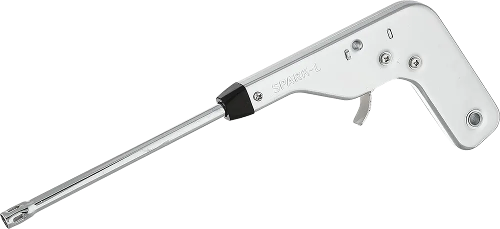 ولاعة مسدس ياباني غاز الكترونية من المعدن - سلفر